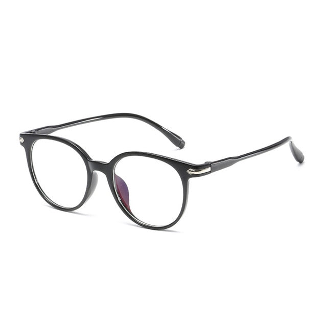 Vintage Round Clear Glasses Women Transparent Lens Glasses
