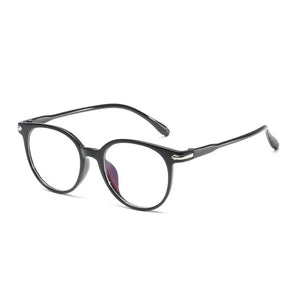 Vintage Round Clear Glasses Women Transparent Lens Glasses
