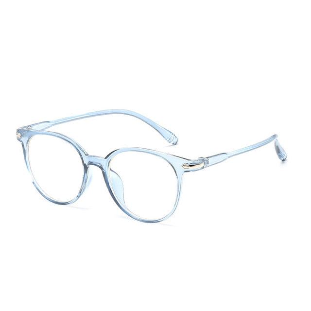 Vintage Round Clear Glasses Women Transparent Lens Glasses