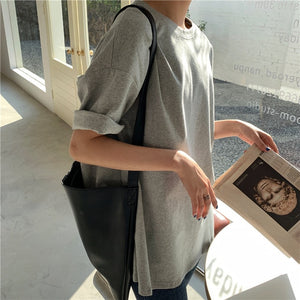 6 colors women T-shirts short sleeve casual loose bottoming summer new
