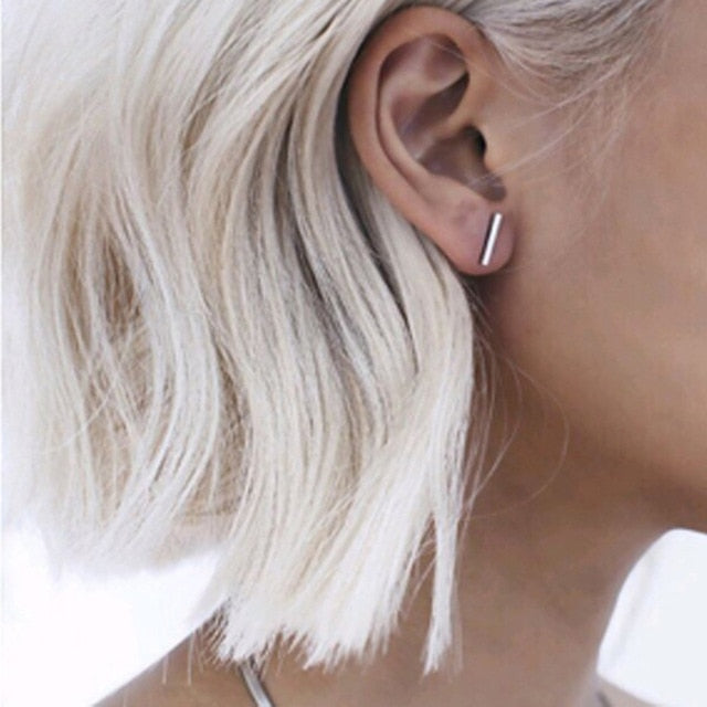 New Fashion Simple Geometric Stud Earrings Set S