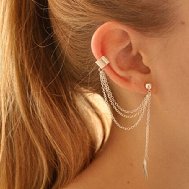 New Fashion Simple Geometric Stud Earrings Set S
