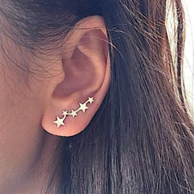 New Fashion Simple Geometric Stud Earrings Set S