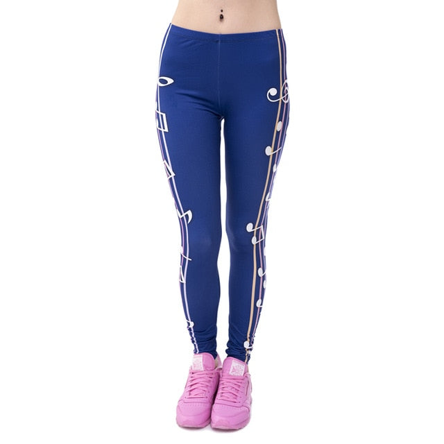 Aztec Round Hombre Printing leggings Slim High Waist