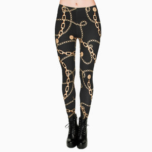 Aztec Round Hombre Printing leggings Slim High Waist