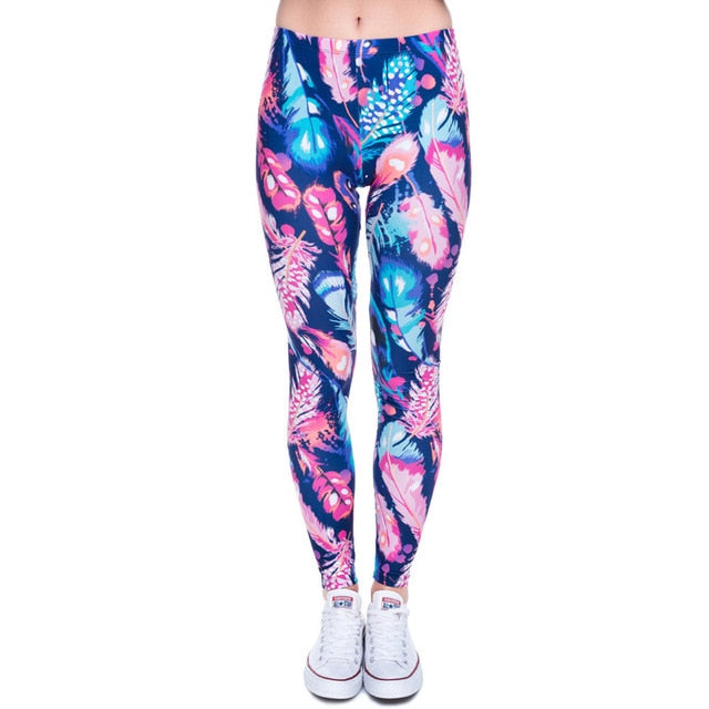 Aztec Round Hombre Printing leggings Slim High Waist