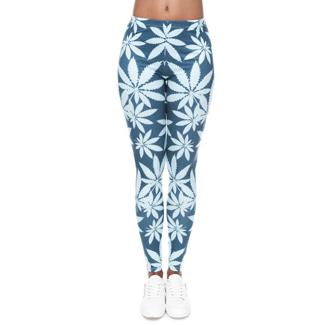 Aztec Round Hombre Printing leggings Slim High Waist