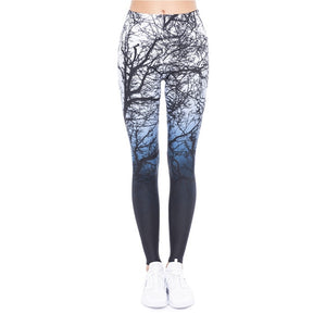 Aztec Round Hombre Printing leggings Slim High Waist