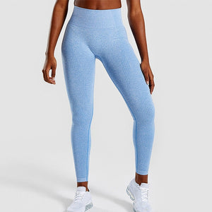 High Waist Seamless Sport Leggings - Fitness Running Yoga Pants Energy Seamless Leggings Gym