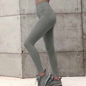High Waist Seamless Sport Leggings - Fitness Running Yoga Pants Energy Seamless Leggings Gym