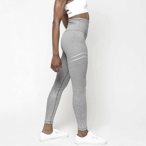 New Hot sale Women Gold Print Leggings No Transparent Exercise Fitness Leggings