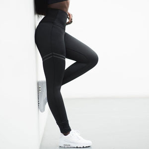 New Hot sale Women Gold Print Leggings No Transparent Exercise Fitness Leggings