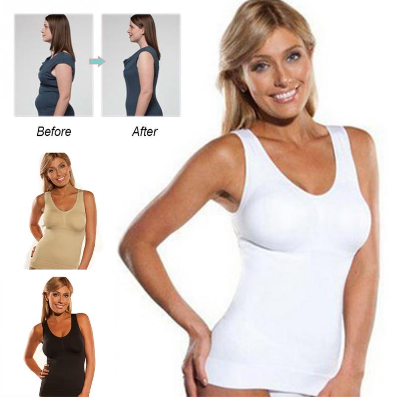 2020 Shaper Slim Up Lift Plus Size Bra Cami Tank Top Women Body Shaper